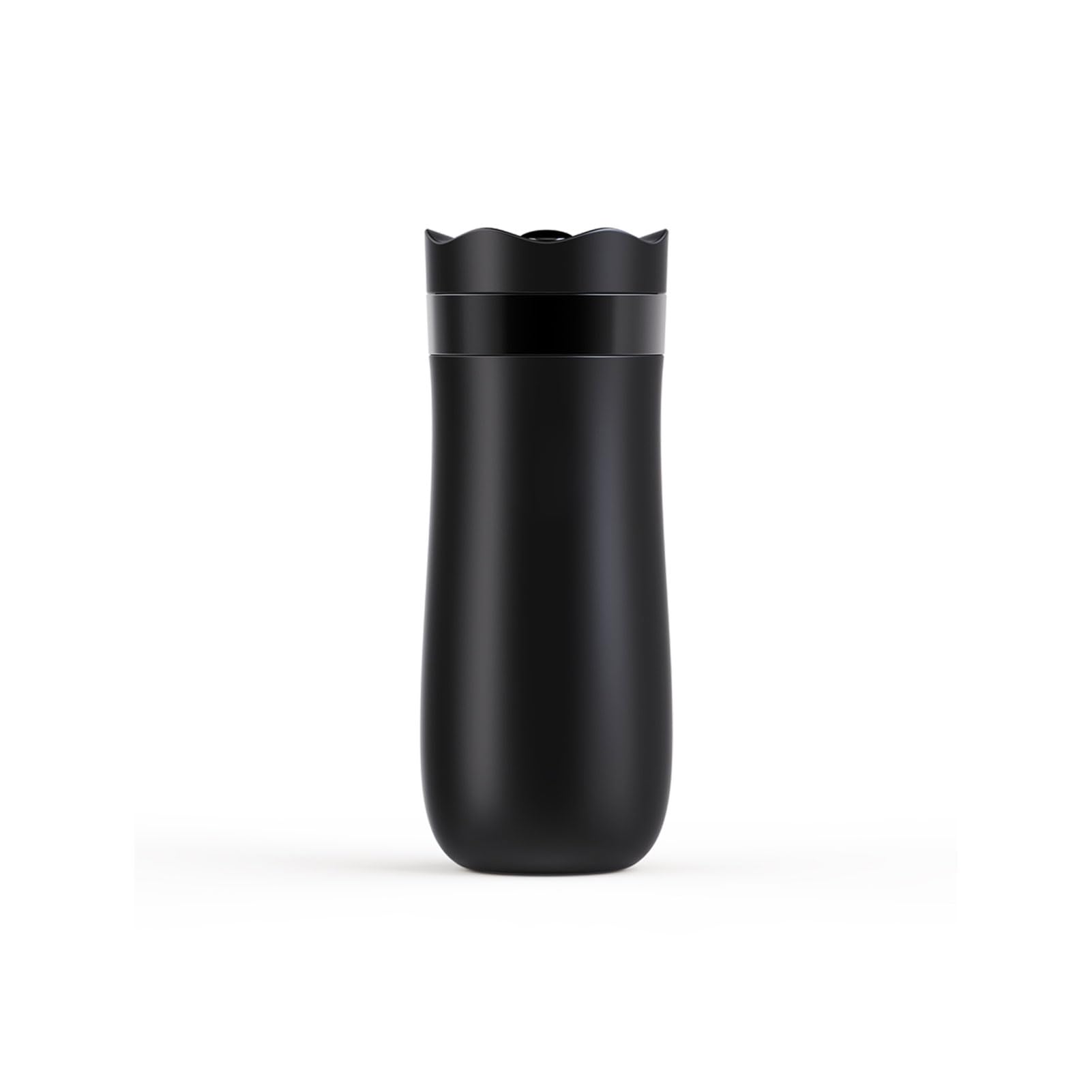 Pressa Francese da Viaggio in Acciaio Inox 320ml, Tazza Termica 8 | Caffettiera sottovuoto a doppia parete, coperchio a prova di perdite, per campeggio