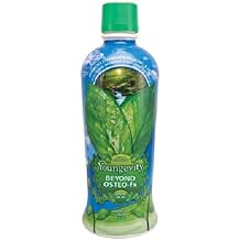 Youngevity Beyond Osteo-FX Liquid 32 أونصة - كالسيوم ومغنيسيوم 1200/300 مجم + فيتامين د3، زنك، MSM، جلوكوزامين + 77 معادن أثرية - مكمل غذائي لصحة العظام