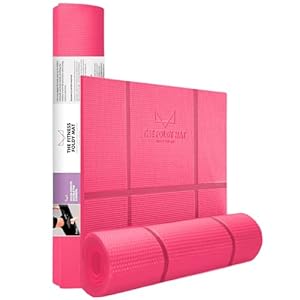 Foldy Mat YM100 Faltbare Yoga Matte Pink