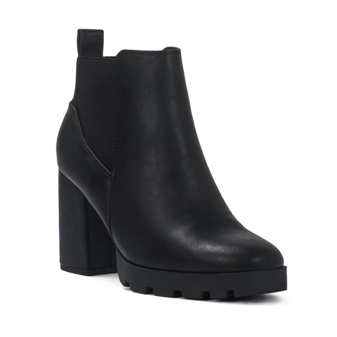 Block Heeled Chelsea Boot