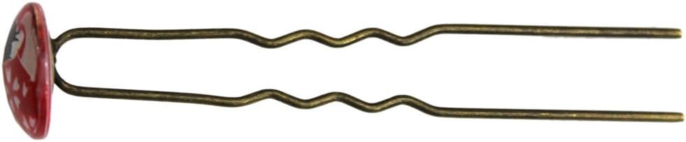 Sakura Maiko Japanese Traditional Ohajiki Glass U Shaped Hair Pin