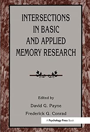 Intersections in Basic and Applied Memory Research-Wow! eBook