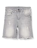  Mexx Jungen 952030 Shorts, Grau (Mid Grey Wash 318522), (Herstellergröße: 104)
