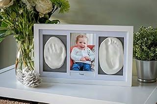 Deluxe Size Baby Handprint and Footprint Kit for Newborn Girls and Boys |