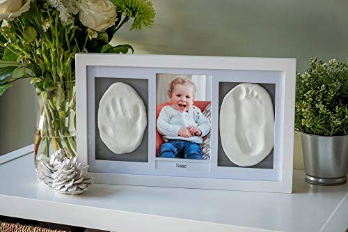 Deluxe Size Baby Handprint and Footprint Kit for Newborn Girls and Boys |