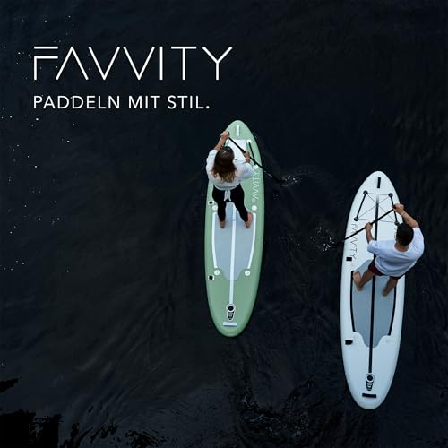 Favvity Stand-Up Paddling Board aufblasbar Allrounder für verschiedene Bedingungen