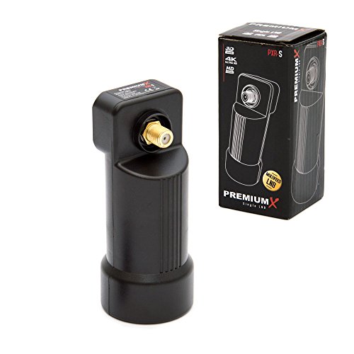 PremiumX Rocket Single LNB pxr de S Sat 1 participantes 3d 4 K UltraHD HD + FullHD