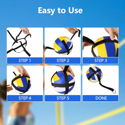 image for nsgglecher Volleyball Spike Trainer, Volleyball Hitting Trainer，Self