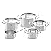 Fissler 084-112-05-000/0 Batería de cocina, 18/10, acero inoxidable