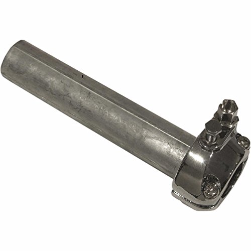 Câble d'accélérateur simple EMGO 7/8 chromé pour réparer la poignée de gaz
