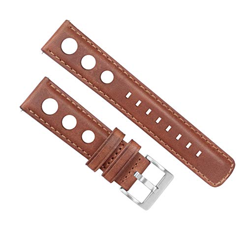 Image of Barton Racing & Rally Horween Leather Straps with Integrated Quick Release Spring Bars - Watch Bands