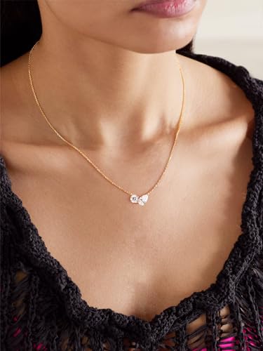 Stylish Crystal Pendant Necklace For Women With Extendable Chain3