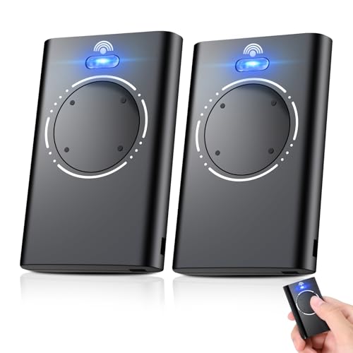 868 MHz Telecommande Portail,Télécommande Compatible avec XT2 868 SLH LR, XT4 868 SLH LR,4 Canaux Telecommande Porte de Garage (Lot de 2)