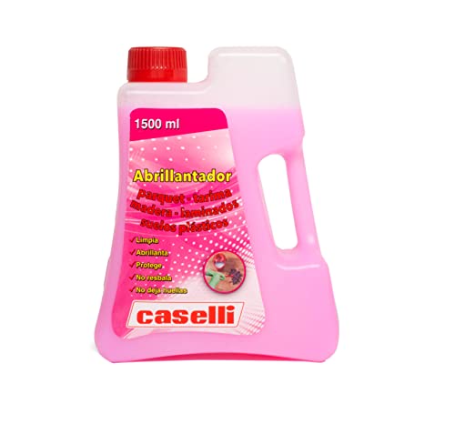 Caselli Abrillantador parquet, tarima y madera 1.5 litros - Limpia, abrillanta y conserva suelos y paredes - Con Bioalcohol - Limpieza diaria profesional - Desinfecta e higieniza Caselli Abrillantador parquet, tarima y madera 1.5 litros - Limpia, abrillanta y conserva suelos y paredes - Con Bioalcohol - Limpieza diaria profesional - Desinfecta e higieniza