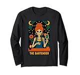 Photo Gallery la carta dei tarocchi del barista halloween gothic witchy vibes maglia a manica Photo Gallery la carta dei tarocchi del barista halloween gothic witchy vibes maglia a manica
