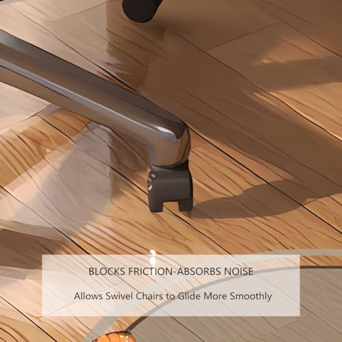 Tapis de sol en vinyle anti-rayure pour protéger le parquet du salon - 7