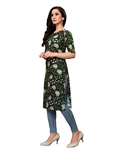 Image of Sanisa Women's Crepe Printed Kurta