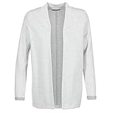 Ärmel mit fixiertem Umschlag s.Oliver Damen 14707434200 Sweat-Mantel, Grau (Light Grey Melange 90W0), 34