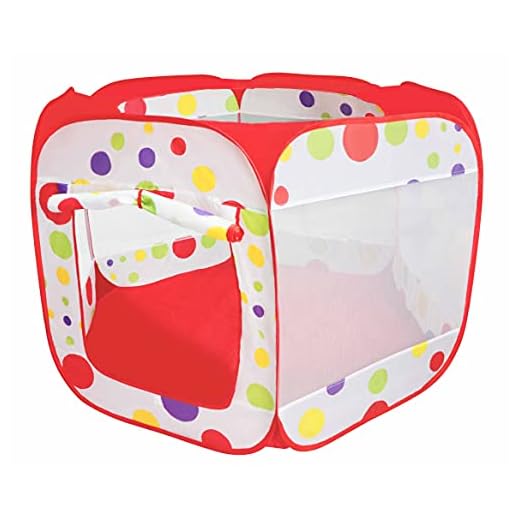 MAIKEHIGH Piscina de Bolas Tienda de Juego Infantil, Ball Pool Emergente Grande Plegable y Portátil, Juguetes para Niños Pequeños En Interiores Y Exteriores (No Incluye Pelotas)