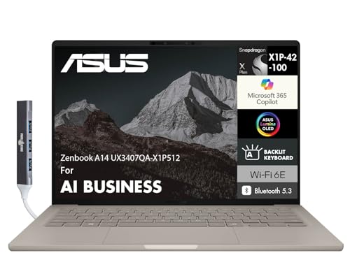 Why ASUS Zenbook A14 Copilot PC AI Business Laptop UX3 Is A Game Changer For Amateurs