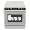 OUBUBY Lavastoviglie da tavolo per 4 – 6 coperti, 6 l, serbatoio dell'acqua integrato, mini lavastoviglie con senza collegamento dell'acqua, 4 programmi di pulizia, touch control e display a LED