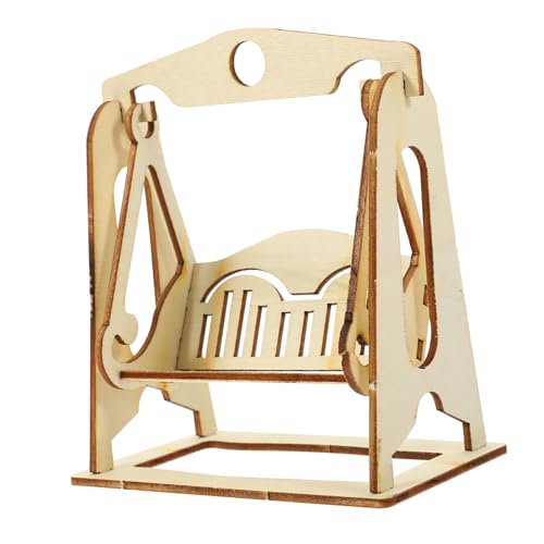 HEMOTON 3 Juegos Columpio De Bricolaje Juguetes para Niños Pequeños Rompecabezas Ensamblar Columpio Rompecabezas De Montaje De Sillas Giratorias Kits De Construcción De Rompecabezas Madera HEMOTON 3 Juegos Columpio De Bricolaje Juguetes para Niños Pequeños Rompecabezas Ensamblar Columpio Rompecabezas De Montaje De Sillas Giratorias Kits De Construcción De Rompecabezas Madera