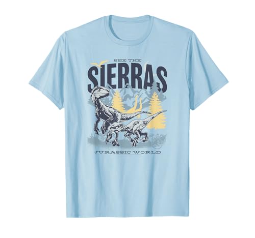 T-shirt Velociraptor Jurassic World Dominion avec imprimé graphique vintage