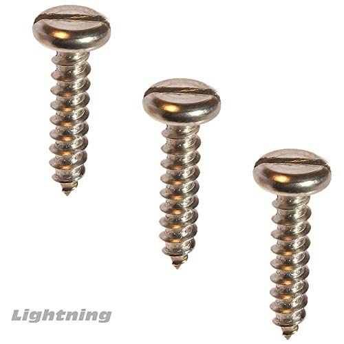 Tornillo para chapa acero inoxidable #6X3/8" pack 25 miniatura 2