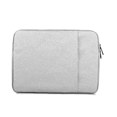 Durable 15.6inch Laptop Sleeve Tasche Wasserabweisend Multifunktionale Notebook Aktentasche Handdurable Beutel-Kasten-Abdeckung Mit Griff Kompatibel Mit MacBook Grau Cover