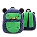 Lazeny Sac à Dos pour Enfant, Mignons Animaux Sac Scolaire Dessin Animé Peluche Sac d'école, Voyage Sac à Dos pour 2-6 Bébé Filles Garçons Maternelle Garderie Préscolaire Scolaire (Orang-outan Marine)