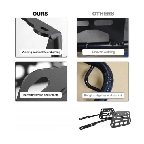 Supports de support sacoche rigides et porte-bagages Yamaha YZF-R3
