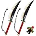 LJ Samurai Spada di Legno Modello di Arma Accessorio per Gli Amanti degli Anime Puntelli Cosplay Regali di Compleanno Giocattoli Giocattoli Decorativi, Demon Slayer Blade Cos (Uzui Tengen)