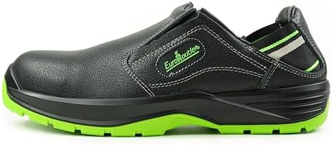 EuroRoutier Basic zwart, veiligheidsschoenen van leer
