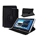 for Samsung Galaxy Note 10.1 (2012 Edition) GT N8013 N8000 Flip case Cover - SCH-I925 Folio Stand Back Book Cover for GT-N8010 N8005 N8020 Tablet pu Leather case (Black)