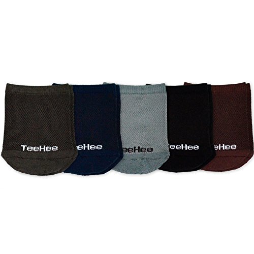Image of Fashion Liner Toe Topper Socks for Women Invisible Hidden Half Socks Good for Sandal or Dress Shoes 5-Pairs