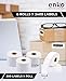 enKo (8 Rolls, 2,400 Labels) Address, Shipping & Barcode Labels 30256 (2-5/16 x 4