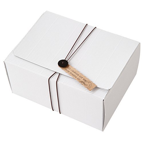 ギフトボックス ホワイト ギフト箱 紙製 Amazon.co.jp: ギフトボックス シングルホワイト-L (10枚) SDW-GB3