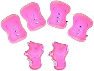 Kids/Youth 6PC Knee Pad Elbow Pads Guards Protective Gear Set for Roller Skates
