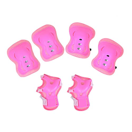 Kids/Youth 6PC Knee Pad Elbow Pads Guards Protective Gear Set for Roller Skates