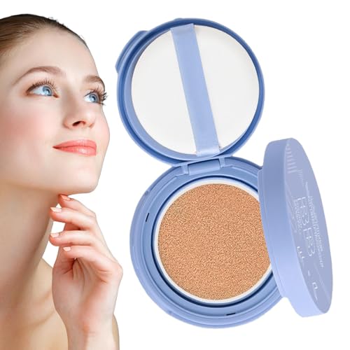 FxaumsGxuk BB Cream | Maquillaje natural de larga duración | Air Cushion CC Crema Foundation - Para todos los tipos de piel, como maduras, secas, grasas sensibles para uso diario, mujeres de boda