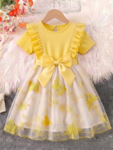 Image of TAGAS Girl's Princess Dress| Kids Birthday Dress for Girls | Wedding, Party & Special Occasion Dress|Frock for Kids|