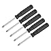 uxcell Mini Phillips Screwdriver, 4.0mm Cross Head with Black Handle for Small Appliances, 5 Pcs