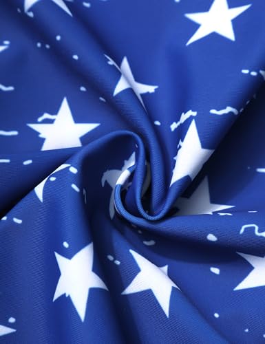 Image of Oranchids Girls Bathing Suits Size 8-10 Girls 4th of July Swimsuit One Piece Swimsuits American Flag Patriotic Swimsuit V Neck Swim Dress