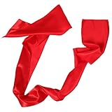 IMIKEYA Roter Seidengürtel 20X250cm für Erwachsene Weiches Satin Material Chinesisches Tanzaccessoire für Aufführungen Training und Wettbewerbe