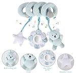 Aktivität-Spirale Kette Babyschale Spielzeug Spirale Spielzeug Kinderwagen Baby Autositz Baby Activity-Spirale Kette Kinderwagen Spielzeug Bett Hängen Spielzeug für Kleinkind