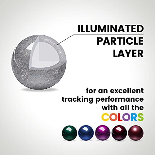 Image of Perixx PERIPRO-303 1.34 Inches Trackball - Replacement Ball for M570, PERIMICE-517 /520 /717 /720, and Other Compatible Trackball Mouse (Silver)