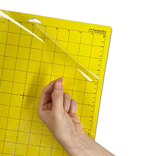 ReArt Standard Grip Cutting Mat for Silhouette Cameo 4/3/2/1-4 Packs 12" x 12" Adhesive Cut Mat Replacement Set Matts Vinyl Craft