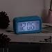 OurLeeme Reloj de Alarma Digital, batería Batería de Noche Pantalla LCD Sensor...