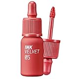 Peripera Ink die samtige Lippentönung | Hohe Pigmentfarbe, langanhaltend, schwerelos, nicht an Tieren getestet, glutenfrei, parabenfrei | CoralFical (#05), 0,14 fl oz