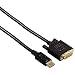 Produktbild Hama Adapterkabel (DisplayPort Stecker auf DVI Stecker), 1,80 m